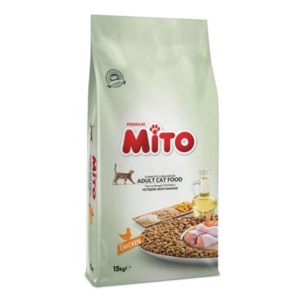 MITO Economic Cat száraz macskaeledel (Csirke, szardella, rák, rizs) 1kg