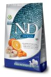   N&D Dog Ocean adult medium & maxi cod, pumpkin & orange (tőkehal, sütőtök & narancs) száraz kutyatáp 12kg