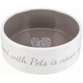 Trixie 25055 Pet's Home kerámia tál 1,4l/20cm, krém