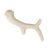 COMFY ANTLER- agancs rágóka kutyák számára, fehér 18 cm