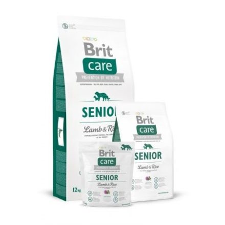 Brit Care Hypo-Allergenic Senior Lamb & Rice 12 kg 