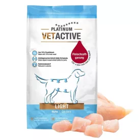   Platinum VETACTIVE Light gyógytáp csirkehússal túlsúlyos kutyának 5kg