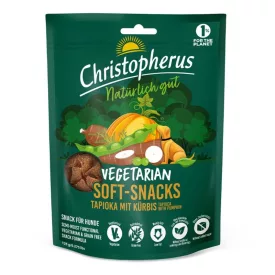   Christopherus Vegetarian - Soft Snack Tapióka és tök jutalomfalat 125g