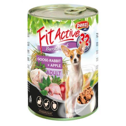 FitActive dog konzerv liba-nyúl almával 415g