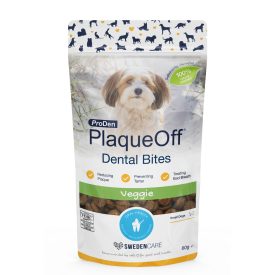   ProDen PlaqueOff Dental Bites S dog Veggie fogápoló jutalomfalat zöldségekkel kistestű kutyának 60g