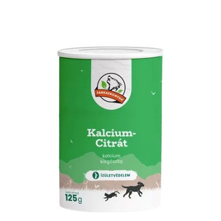 Farkaskonyha Kalcium-citrát kálcium kiegészítő kutyának és macskának 125g 