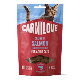CarniLove Cat Crunchy Snack Salmon & Mint (lazac-menta) 50g