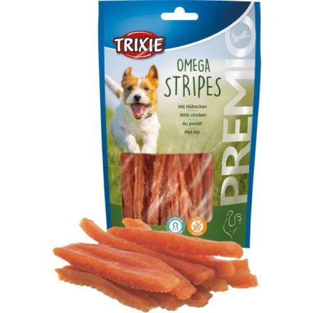 Trixie 31536 Premio Omega Stripes 100g- jutalomfalat kutyák részére