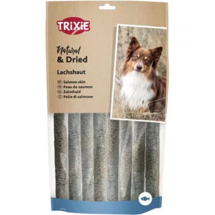 Trixie 27151 Szárított lazacbőr - jutalomfalat kutyák részére 150g