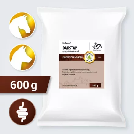 FitoCavallo DARSTAP gyógynövénykeverék hasmenés kiegészítő kezelésére lovaknak és kutyáknak 600g