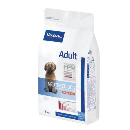 Virbac HPM Adult Neutered Dog Small & Toy száraz eledel 3kg