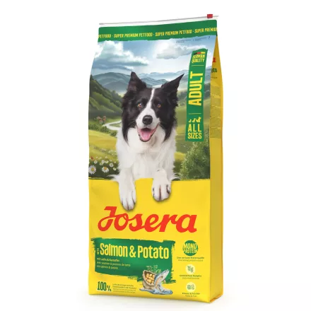 Josera Salmon&Potato gabonamentes kutyatáp lazaccal és burgonyával felnőtt kutyának 12,5kg 