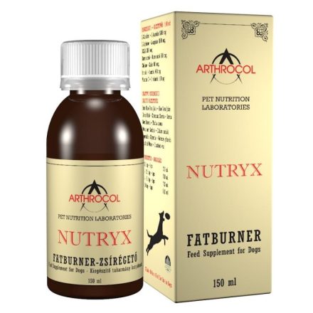Nutryx zsírégető hatású kiegészítő takarmány kutyáknak 150ml