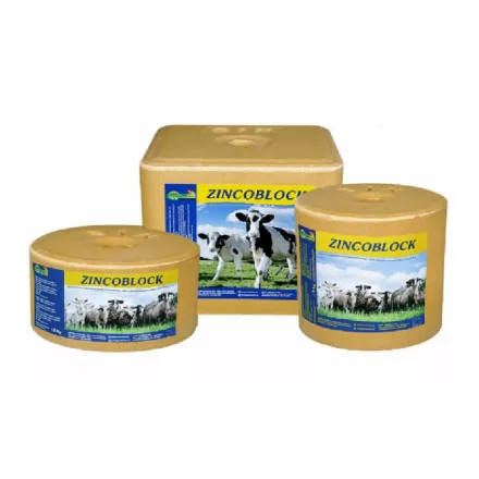 Zincoblock mikroelemes nyalósó extra cink, vas, kobalt és szelén tartalommal 10kg