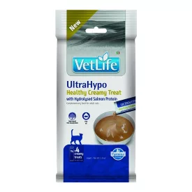  Vet Life Adult Cat Ultrahypo Creamy Treat krémes jutalomfalat allergiás, válogatós vagy gyógyszerezett cicáknak 60g