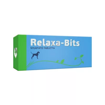 Relaxa-Bits nyugtató tabletta kutyák részére 10db lejárat közeli