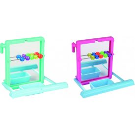 Flamingo madárjáték - tükör golyóval