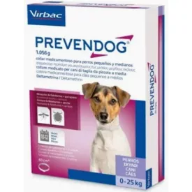   Virbac Prevendog szúnyog és kullancs elleni nyakörv kis- és közepes testű kutyáknak 1db (60cm)