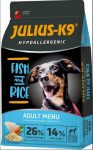   Julius-K9 Hypoallergenic Adult - Fish & Rice száraztáp 12kg