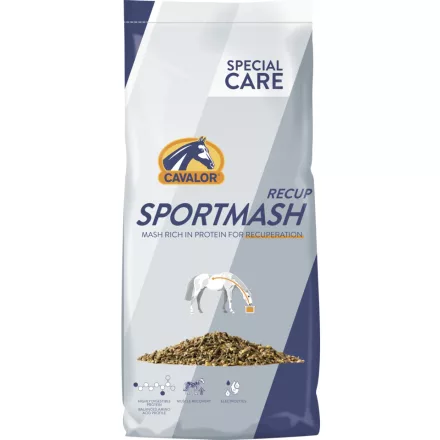 Cavalor Sportmash Recup regeneráló mash fehérjével és elektrolitokkal lovaknak 15 kg (472814)