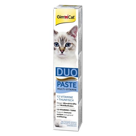GimCat Multi-Vitamin Duo Paszta tonhallal macskáknak 50g
