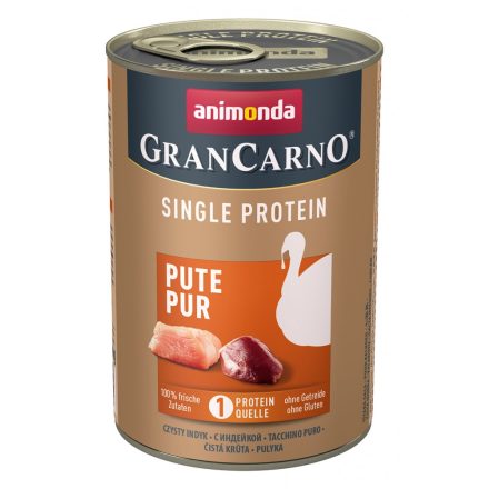 Animonda GranCarno Adult Single Protein pulyka 400g (82426)