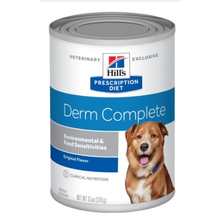 Hill's PD Canine Derm Complete konzerv 370g