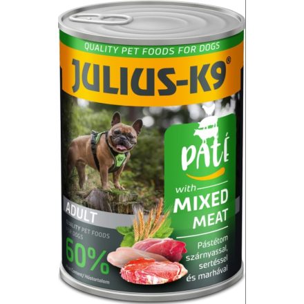 Julius-K9 Paté Mixed Meat konzerv 400g
