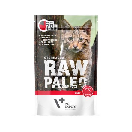 Raw Paleo Sterilised cat marha alutasak 100g