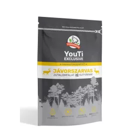   Farkaskonyha YouTi Exclusive Fagyasztva szárított Jávorszarvas jutalomfalat kutyának 50g