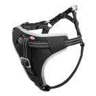 Trixie 12855 Car Harness Comfort - biztonsági hám autóba -fekete - (S-M) kutyák részére (40-55cm/17mm)
