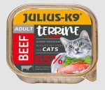   Julius-K9 Cat Terrine Adult Beef - marhás nedveseledel felnőtt macskák részére (100g)