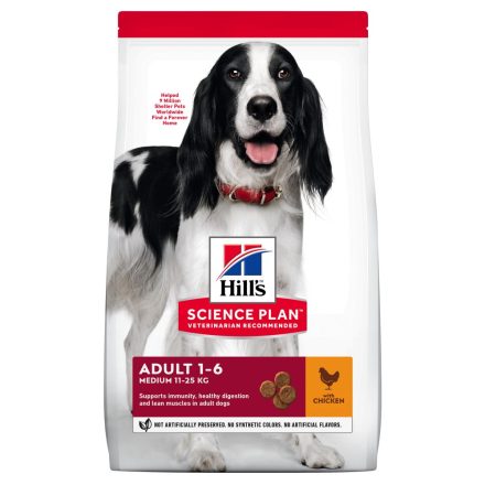 Hill's SP Canine Adult Chicken száraz eledel 14kg