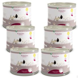   Herrmanns 100% nyúlhús monoprotein kizárásos diétához kutyáknak és macskáknak 6 x 200g