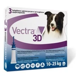 Vectra 3D Spot on 10 -25 kg-ig / 3ampulla
