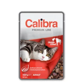 Calibra Cat Premium Line Adult Chicken and Beef 100g