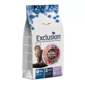   Exclusion Mediterraneo Cat Monoprotein Giant Sterilized Chicken száraztáp macskának 1,5kg