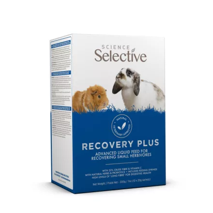 Science Selective™ Recovery+Plus tasakok- folyékony gyógytáp kisrágcsálók számára 10x20g