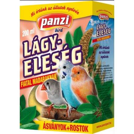 Panzi Lágyeleség pintyeknek és papagájoknak 200ml