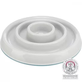   Trixie 25029 Slow Feeding Plastic Bowl-evést lassító tál kutyák részére (0,45l/23cm)