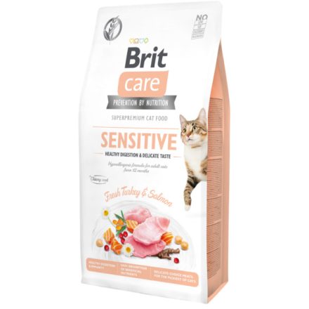 Brit Care Cat Grain Free Sensitive Turkey & Salmon 2kg