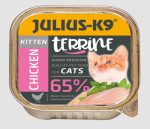   Julius-K9 Cat Terrine Kitten Chicken - csirkés nedveseledel kölyök macskák részére (100g)
