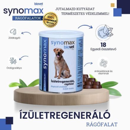 Synomax izületvédő rágófalat 500g