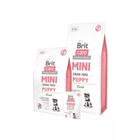 Brit Care Mini Grain-free Puppy Lamb 2kg lejárat közeli