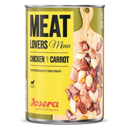 Josera Dog ML Menu csirke-répa konzerv kutyának 800g