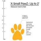 Pawz Dog tappancsvédő  Bio kutyacipő XS fekete 1 pár