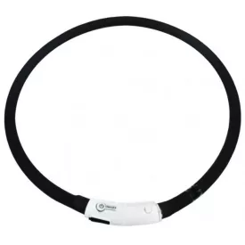PET EXPERT Szilikon világító nyakörv USB 1,0x70cm