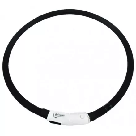 PET EXPERT Szilikon világító nyakörv USB 1,0x70cm