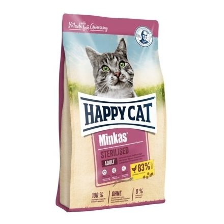 Happy Cat Minkas Sterilized száraz macskaeledel 10kg