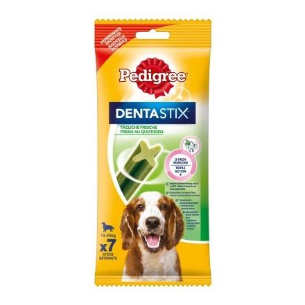 Pedigree Dentastix Fresh 7db - jutalomfalat kutyák részére 180g